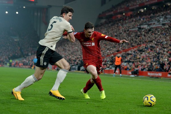 Liverpool (Andrew Robertson) - Manchester United (Harry Maguire)