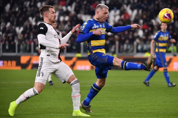 Juventus (Aaron Ramsey) - Parma (Simone Iacoponi)