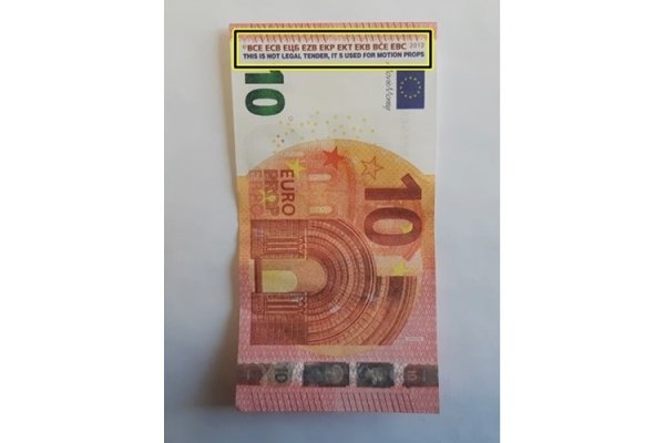 Lažna novčanica od 10 eura