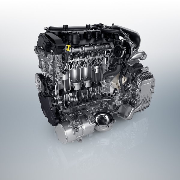 Benzinski 1,6-litreni PureTech motor je prilagođen hibridnom pogonu