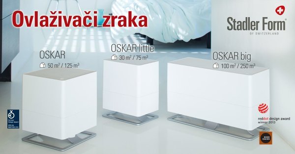 Ovlaživači zraka OSKAR familije