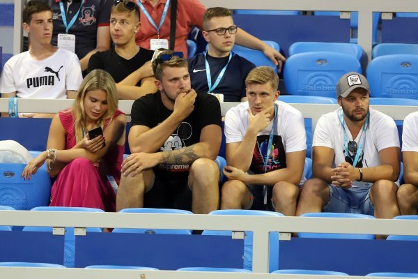 Luka Dončić i Anamaria Goltes