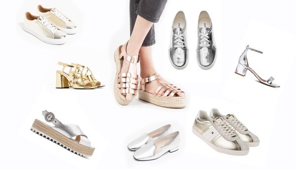 Obuća metalnog sjaja