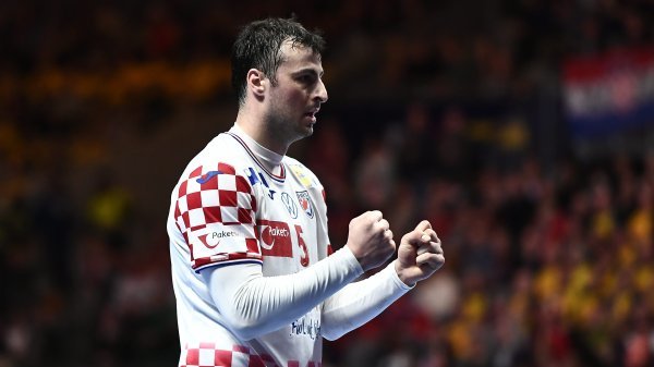 Slavlje hrvatskih rukometaša nakon pobjede nad Norveškom i ulaska u finale Eura
