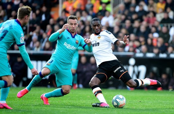 La liga, Valencia - Barcelona