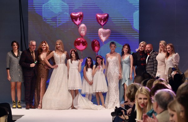 Split: Poznati nosili humanitarnu modnu reviju u sklopu Sajma vjenčanja Wedding day 2020