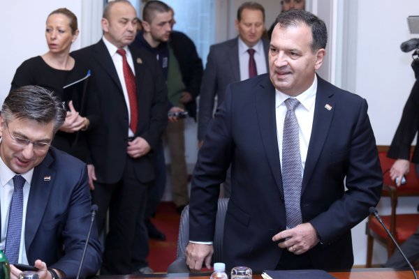 Andrej Plenković i Vili Beroš