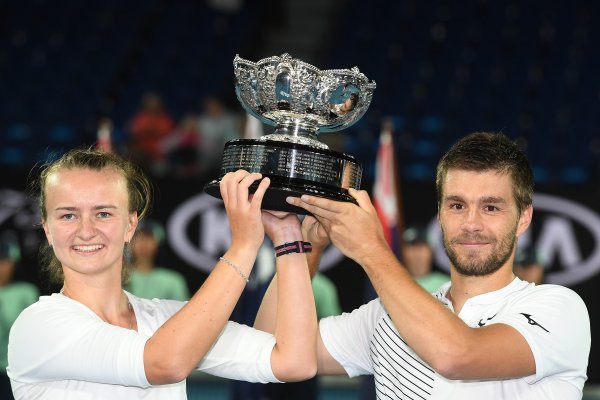 Tenis, Australian Open, miješani parovi, finale, Nikola Mektić i Barbora Krejčikova - Jamie Murray i Bethanie Mattek-Sands