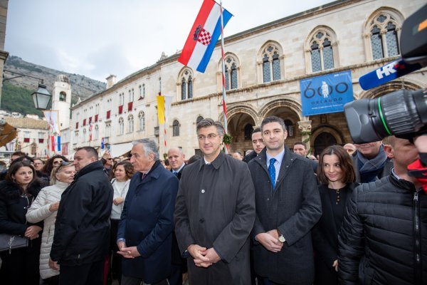 Državni vrh na Festi sv. Vlaha