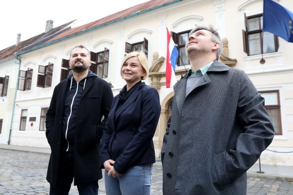 Dario Juričan, Daniel Martinović i Sandra Benčić