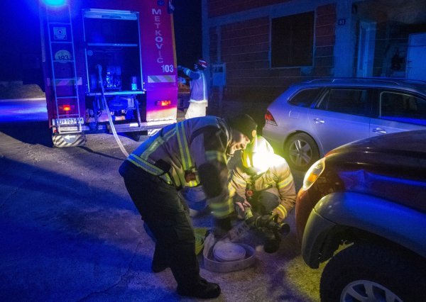 Požar u Glibuši kod Metkovića