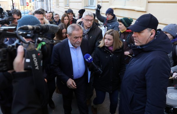 Milan Bandić dolazi na sjednicu zagrebačke Gradske skupštine