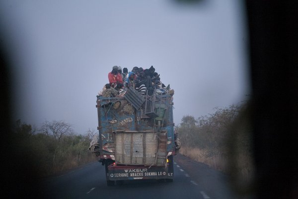 Uobičajeni prizori na afričkim cestama