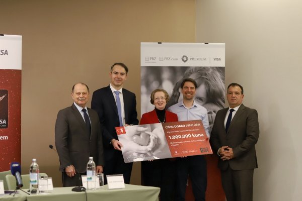 PBZ Grupa donirala milijun kuna Klinici za infektivne bolesti 'Dr. Fran Mihaljević'