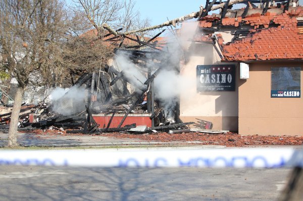 Brežice: Izgorio dio termalne rivijere u Termama Čatež