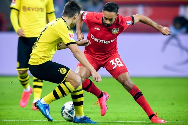 Bayer Leverkusen (Karim Bellarabi) - Borussia Dortmund (Raphael Guerreiro)