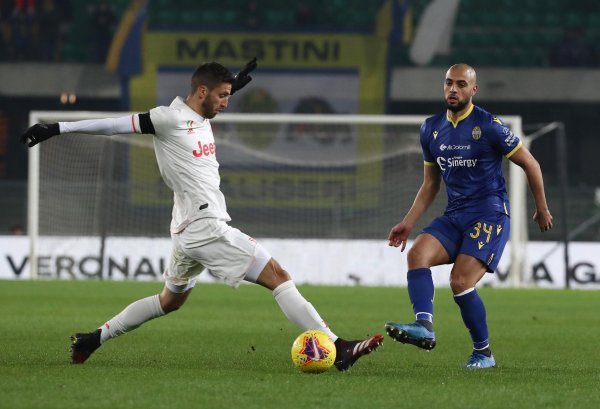 Verona (Sofyan Amrabat) - Juventus