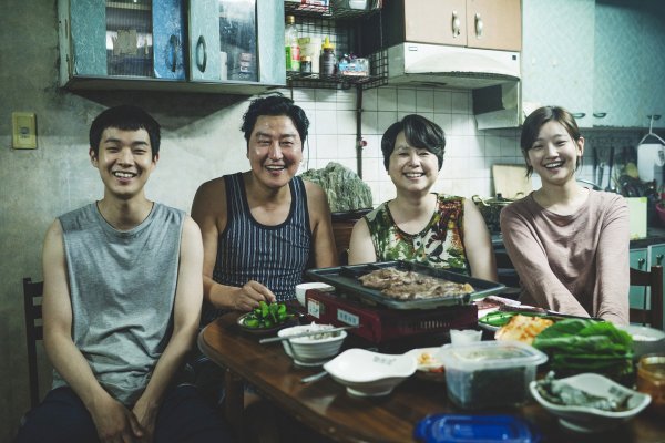 Obitelj Kim: Choi Woo-shik, Song Kang-ho, Jang Hye-jin i Park So-dam