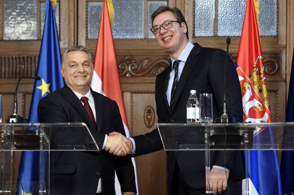 Viktor Orban i Aleksandar Vučić