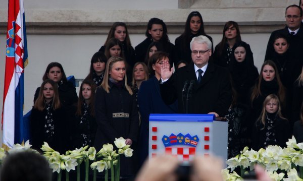 Inauguracija Ive Josipovića