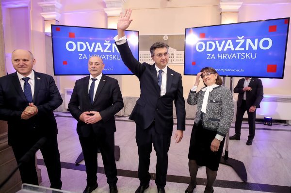 Tomo Medved, Andrej Plenković, Zdravka Bušić