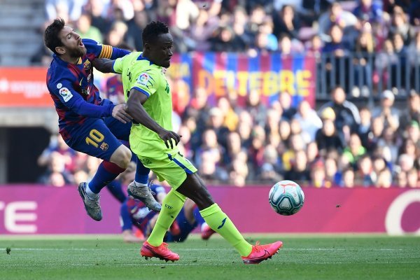 Barcelona (Lionel Messi) - Getafe (Djene)