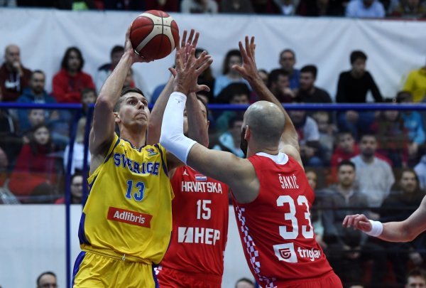 Hrvatska - Švedska, kvalifikacije za Eurobasket