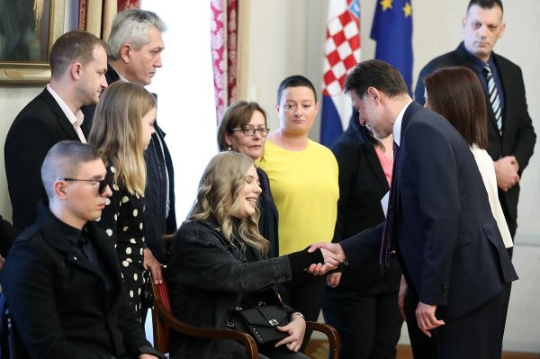 Predsjednik Sabora Gordan Jandroković primio je dobitnike nagrade Ponos Hrvatske