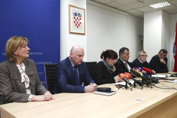 Konferencija za novinare kriznog stožera za koronavirus