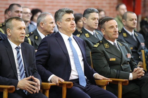 Zoran Milanović na 26. obljetnici osnutka Počasno-zaštitne bojna