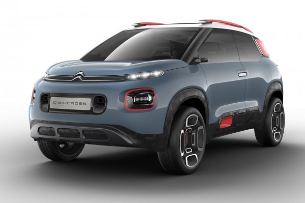 C-Aircross, koncept iz ožujka 2017., najavio je serijski C3 Aircross