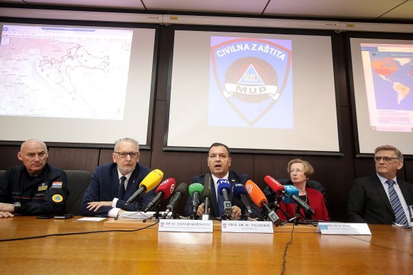 Konferencija za medije Nacionalnog stožera civilne zaštite oko koronavirusa