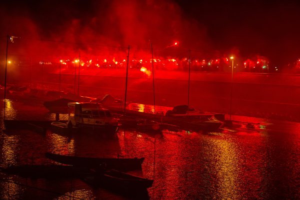 Bakljada Kohorte povodom 73. rođendana nogometnog kluba Osijek