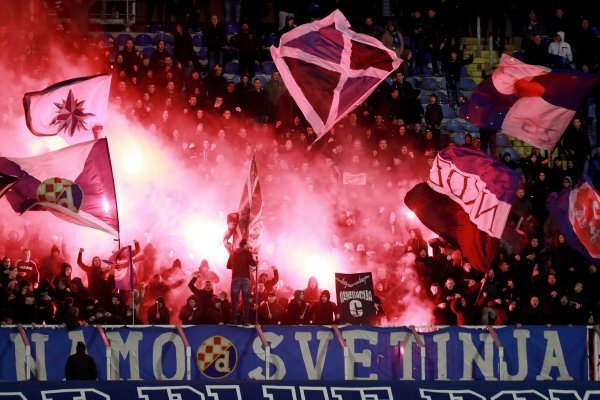 Ugođaj na utakmici Dinamo - Rijeka