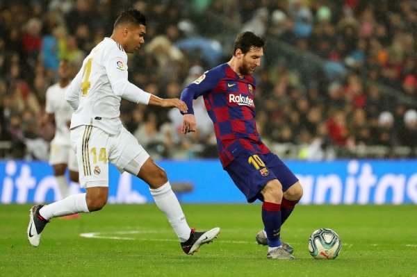 Real Madrid (Casemiro) - Barcelona (Lionel Messi)