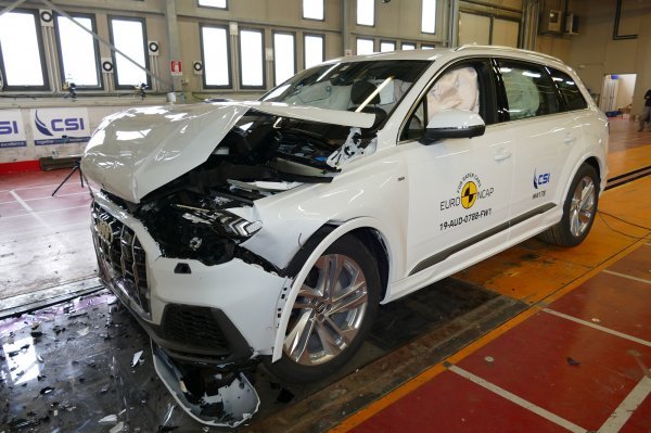 Audi Q8 na testiranju Euro NCAP