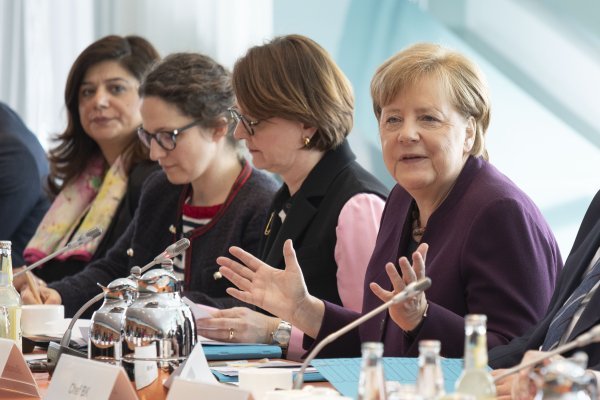 Angela Merkel i Horst Seehofer