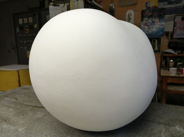 Radovi na umjetničkoj instalaciji Kapi tvornici, izrada modela