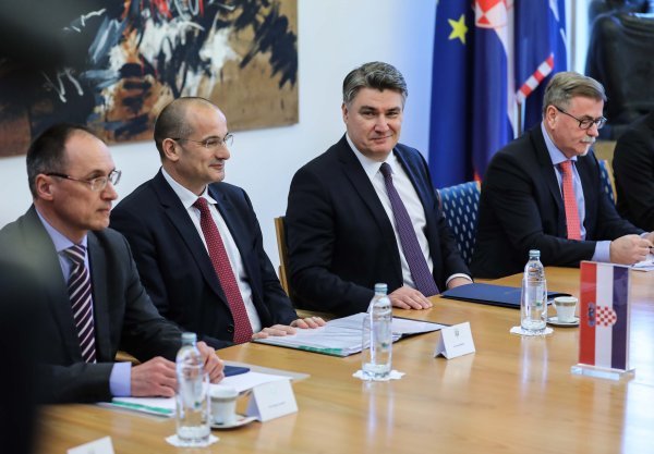 Zoran Milanović i Jens Stoltenberg