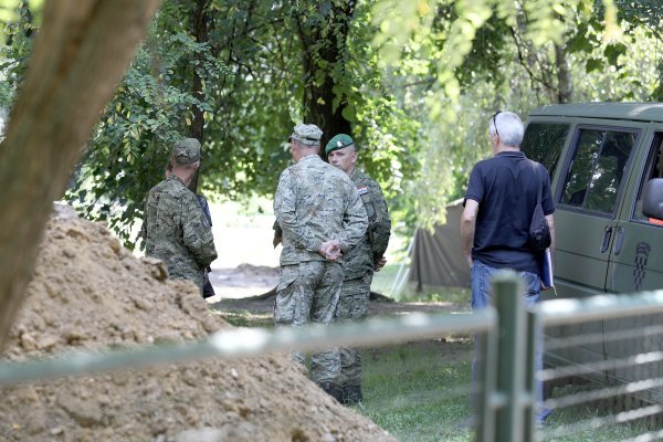 Iskapanje na Učiteljskoj akademiji