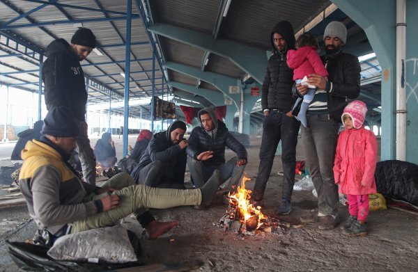 Migranti na tursko-grčkoj granici