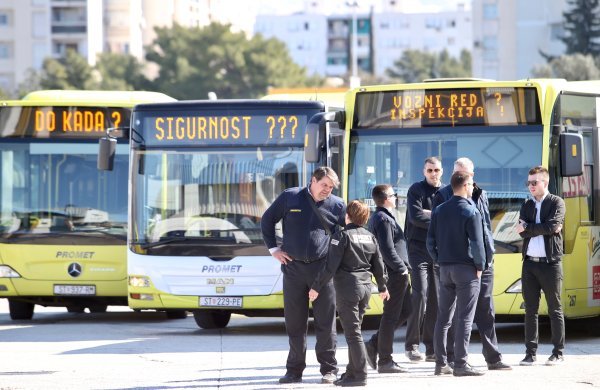 Prosvjedna vožnja prometnih radnika