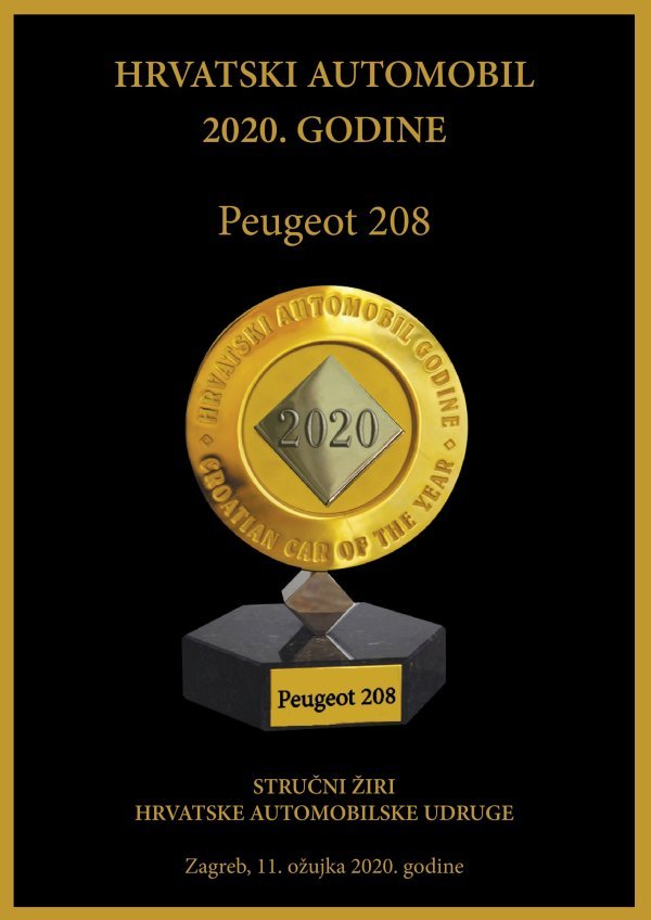 'Zlatni kotač' za Hrvatski automobil 2020. godine