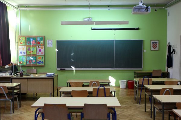 Prazne učionice u Šibeniku