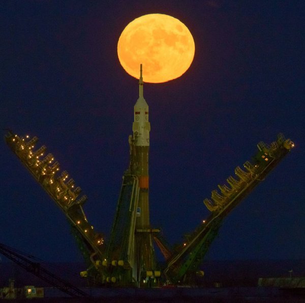 Lansirna rampa za raketu Sojuz u Kazahstanu
