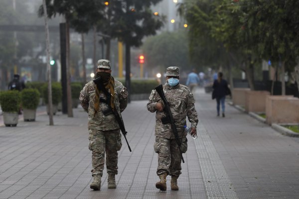 Vojnici na ulicama Lime 