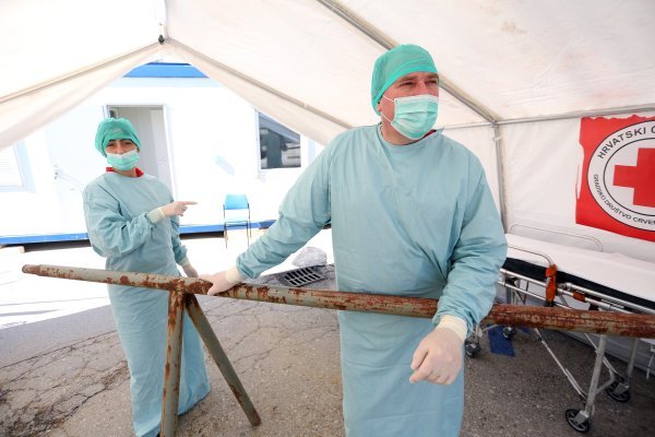 Trijaža u Općoj bolnici Karlovac