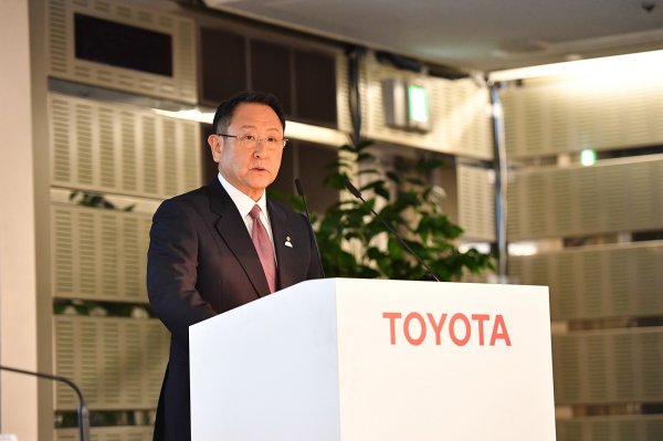 Akio Toyoda je postao predsjednik Toyota Motor Corporationa 2009. godine, a 2023. je postao predsjednik Upravnog odbora Toyota Motor Corporationa