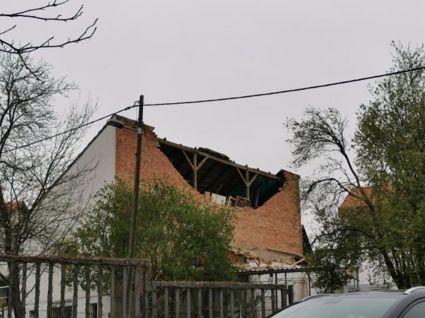 Oštećen dio kuće na Bukovcu