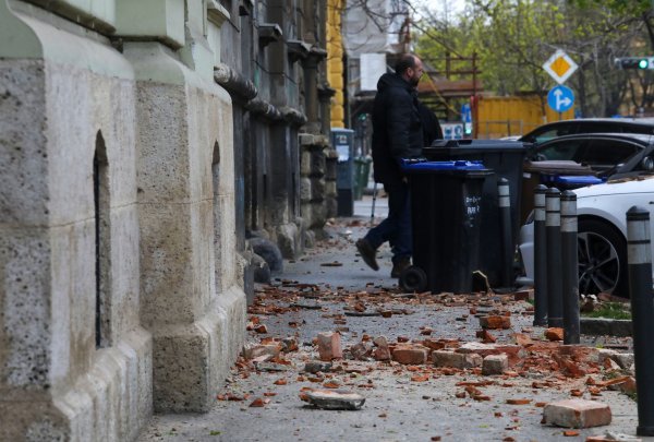 Snažan potres u Zagrebu